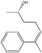 [S,(+)]-6-Phenyl-5-heptene-2-ol 结构式