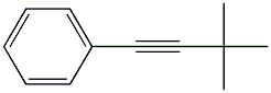 (3,3-Dimethyl-1-butynyl)benzene 结构式