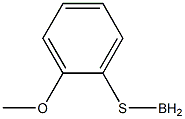 (2-Methoxyphenylthio)borane 结构式