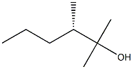 [S,(-)]-2,3-Dimethyl-2-hexanol 结构式