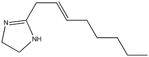 2-(2-Octenyl)-1-imidazoline 结构式