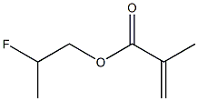 Methacrylic acid (2-fluoropropyl) ester 结构式