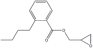 2-Butylbenzoic acid glycidyl ester 结构式