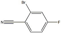 4-氟-2-溴苯腈 结构式