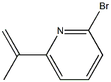 2-溴-6-异丙烯基吡啶 结构式