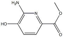 Methyl 6-amino-5-hydroxy-2-pyridinecarboxylate 结构式