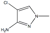 4-Chloro-1-methyl-1H-pyrazol-3-ylamine 结构式