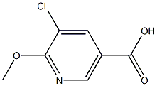 3-Chloro-5-carboxy-2-methoxypyridine