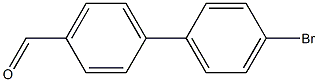 4'-Bromo-biphenyl-4-carbaldehyde 结构式