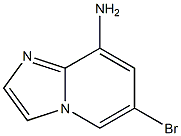 6-Bromoimidazo[1,2-a]pyridine-8-amine 结构式