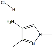 1,3-Dimethyl-1H-pyrazol-4-ylamine hydrochloride 结构式