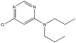 N-(6-Chloro-4-pyrimidinyl)-N,N-dipropylamine 结构式