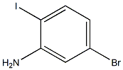 5-Bromo-2-iodo-phenylamine 结构式