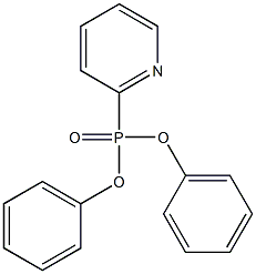 2-吡啶基二苯基氧膦 结构式