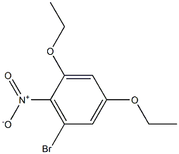 2,4-diethoxy-6-bromo-1-nitrobenzene 结构式