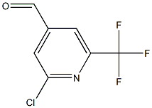 2-氯-6-(三氟甲基)-4-醛基吡啶 结构式