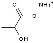 L-乳酸铵 结构式