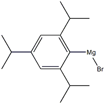 2,4,6-三异丙基苯基溴化镁 结构式