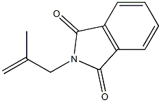 2-(2-methyl-allyl)-isoindole-1,3-dione 结构式