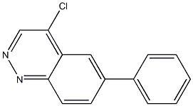 4-chloro-6-phenylcinnoline 结构式