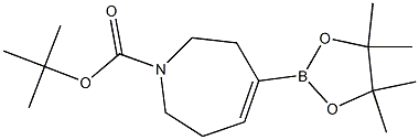 tert-butyl 4-(4,4,5,5-tetramethyl-1,3,2-dioxaborolan-2-yl)-2,3,6,7-tetrahydro-1H-azepine-1-carboxylate 结构式