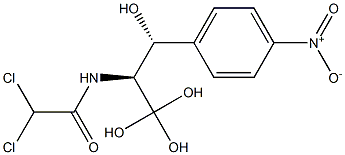 氯霉素二醇物 结构式
