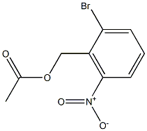 2-BroMo-6-nitrobenzyl acetate 结构式