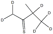 DiMethylthiaMbutene-d6 结构式