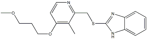 雷贝拉唑杂质C 结构式