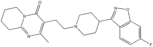 利培酮杂质6 结构式