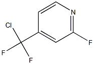 4-(chlorodifluoromethyl)-2-fluoropyridine 结构式