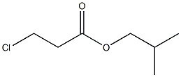 (S)-氯丙酸异丁酯 结构式