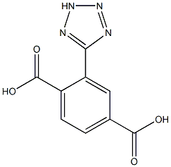 2-（2H-替硝唑-5-基）-对苯二甲酸 结构式
