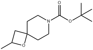 tert-butyl 2-methyl-1-oxa-7-azaspiro[3.5]nonane-7-carboxylate 结构式