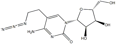 5-(2-Azidoethyl)cytidine 结构式