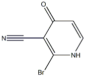 2-Bromo-4-oxo-1,4-dihydro-pyridine-3-carbonitrile 结构式