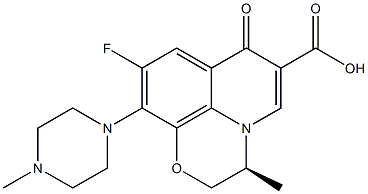 左氧氟沙星杂质23 结构式