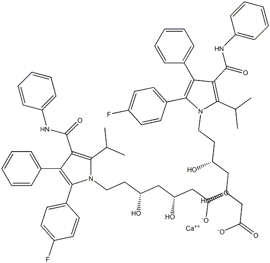 阿托伐他汀杂质50 结构式