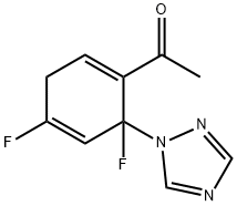 氟康唑杂质 10 结构式