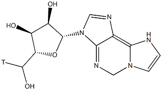 1,N6-ETHENOADENOSINE 5'-T 结构式