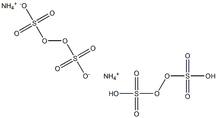 AMMONIUM PERSULFATE 过硫酸胺 结构式
