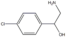 DL-4-CHLOROPHENYLGLYCINOL 结构式