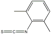 2,6-二甲基苯基异硫氰酸酯 结构式