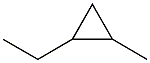 1 -METHYL-2-ETHYLCYCLOPROPANE 结构式