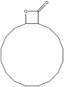 CYCLOHEXADECANOLIDE LIQUID 结构式