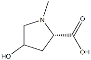 4-羟基-N-甲基脯氨酸 结构式