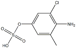 2-甲基-6-氯苯胺-4-磺酸 结构式