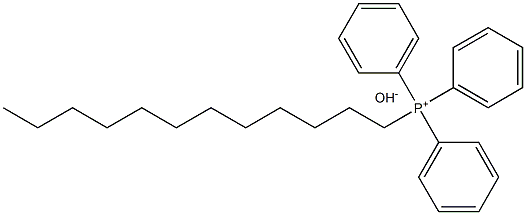 十二烷基三苯基氢氧化膦 结构式