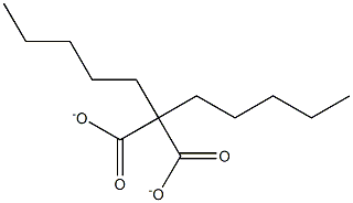 正戊基丙二酸二乙酯 结构式