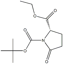 BOC-焦谷氨酸-乙酯 结构式